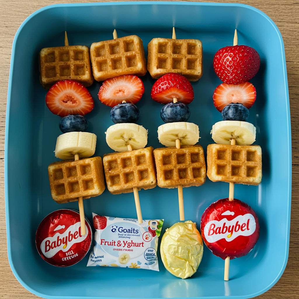 4. Fruit & Waffle Kebab Box