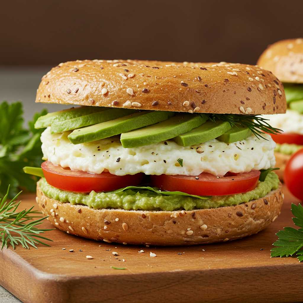 4. Panera Garden Avocado & Egg White Sandwich