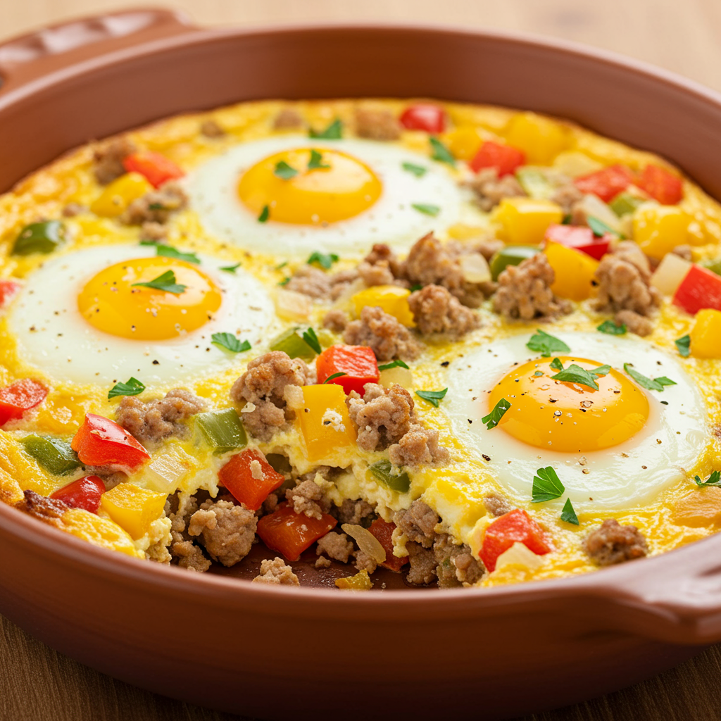 5. Turkey and Egg Breakfast Casserole