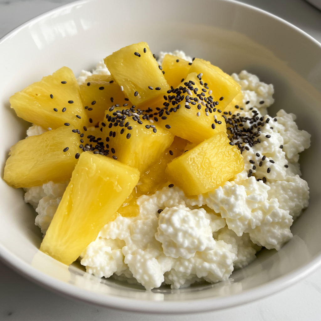 6. Cottage Cheese & Fruit Bowl