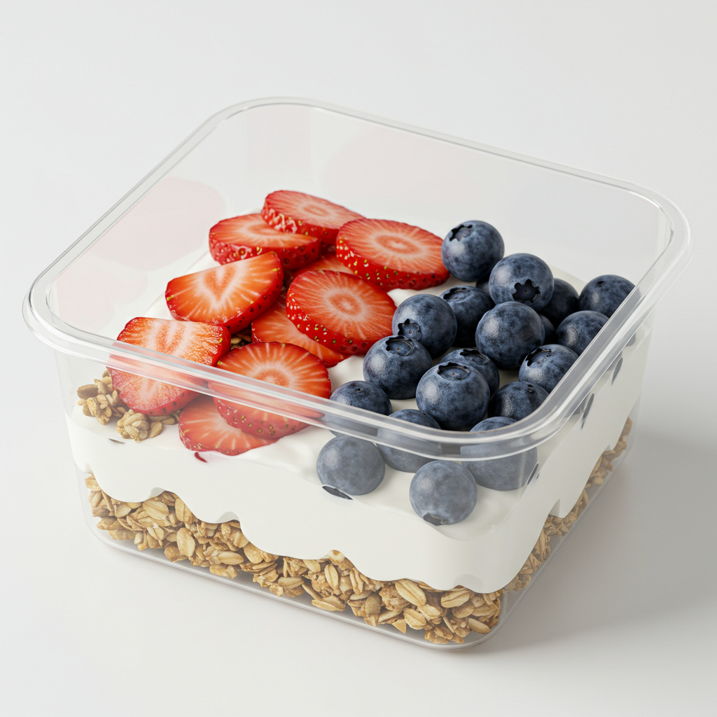 7. Granola & Fruit Parfait Box