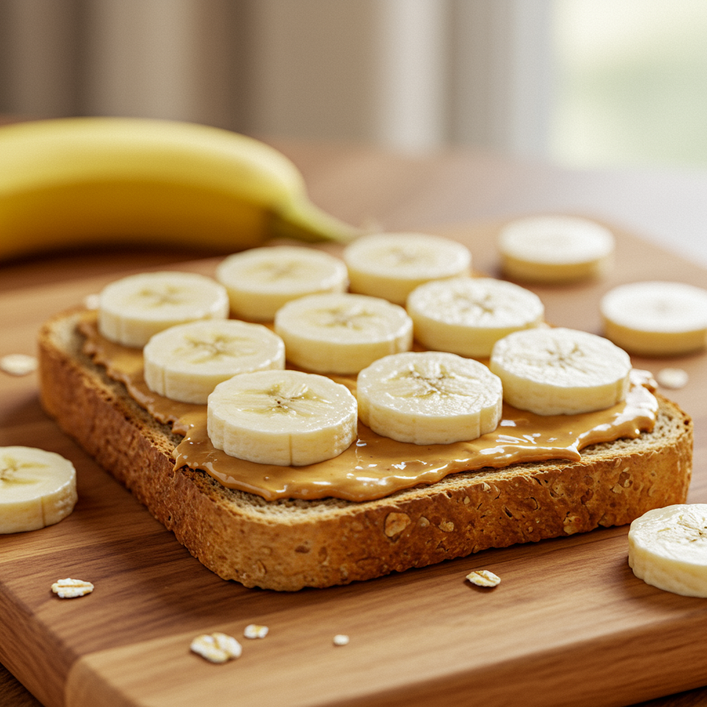 8. Nut Butter & Banana Toast