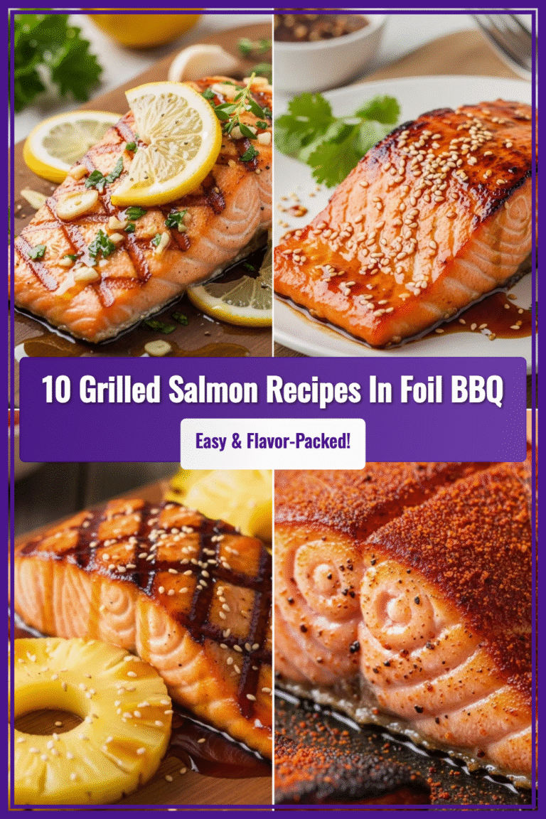 10 Grilled Salmon Recipes in Foil BBQ â Easy & Flavor-Packed!