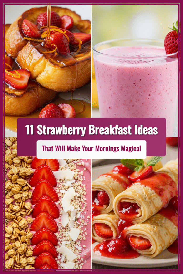 11 Strawberry Breakfast Ideas Thatâll Make Your Mornings Magical