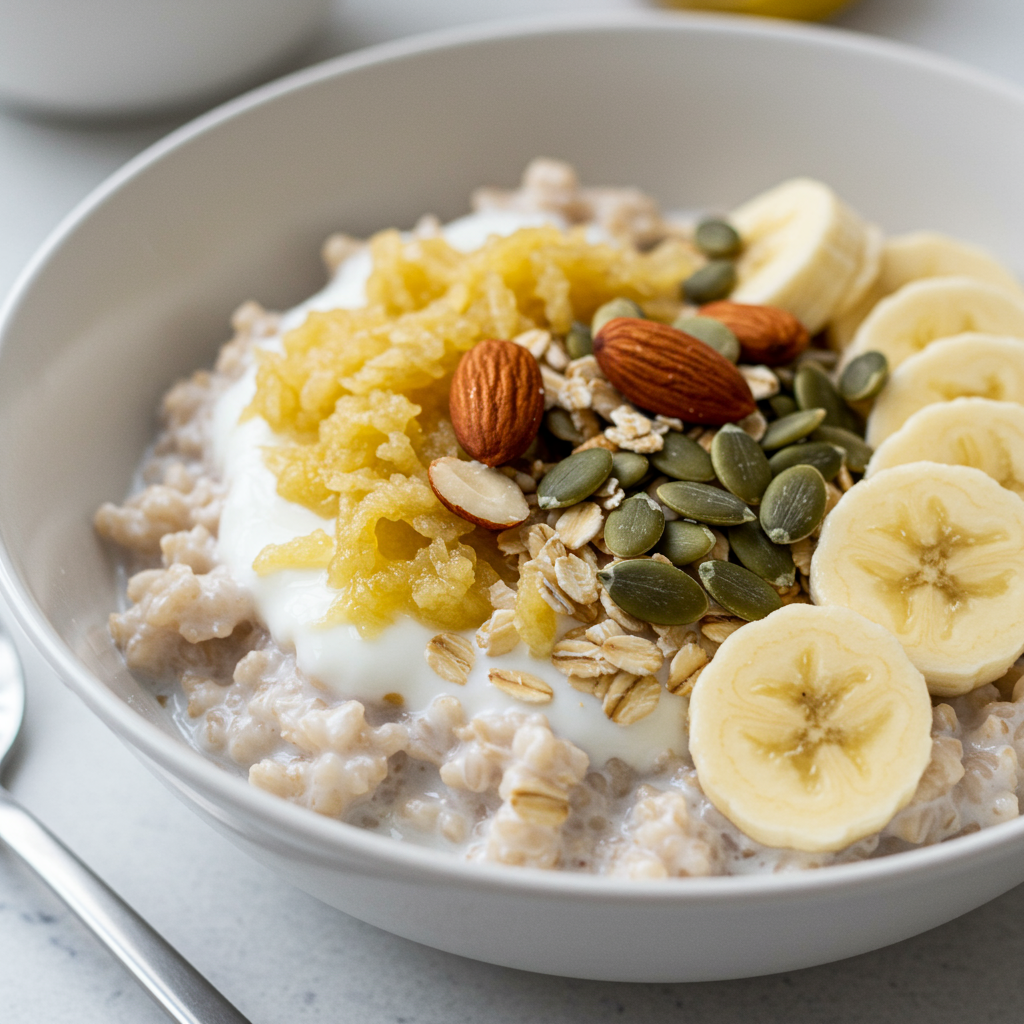 11. Bircher Muesli with Apple & Banana