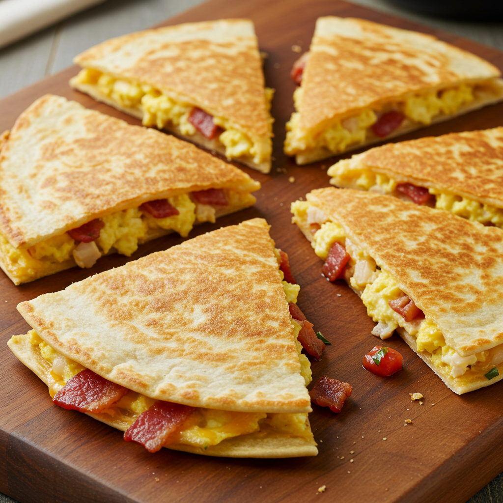 14. Air Fryer Breakfast Quesadilla