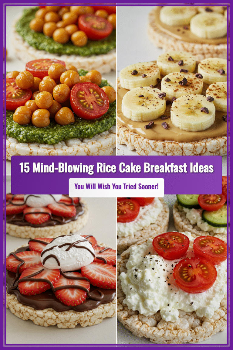15 Mind-Blowing Rice Cake Breakfast Ideas Youâll Wish You Tried Sooner!