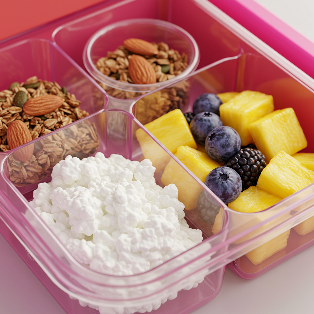 17. Cottage Cheese & Fruit Box