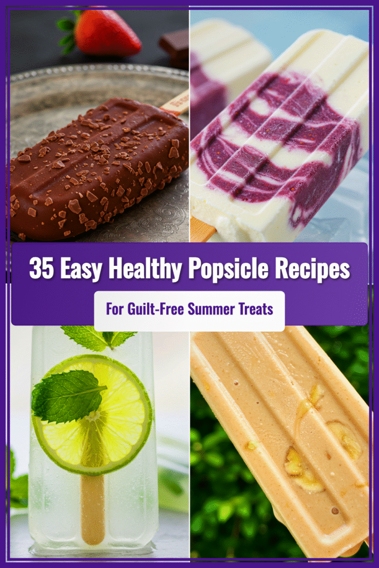 35 Easy Healthy Popsicle Recipes for Guilt-Free Summer Treats