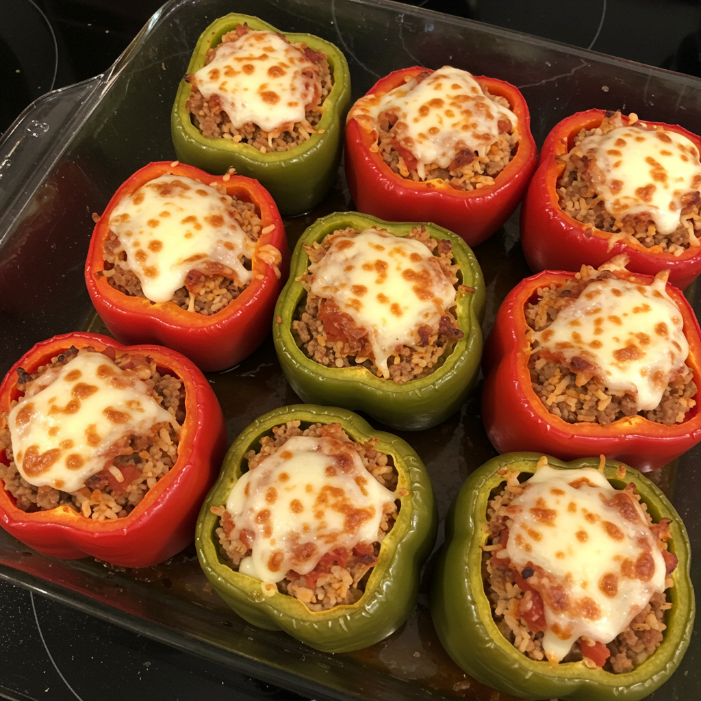 1. Classic Stuffed Bell Peppers