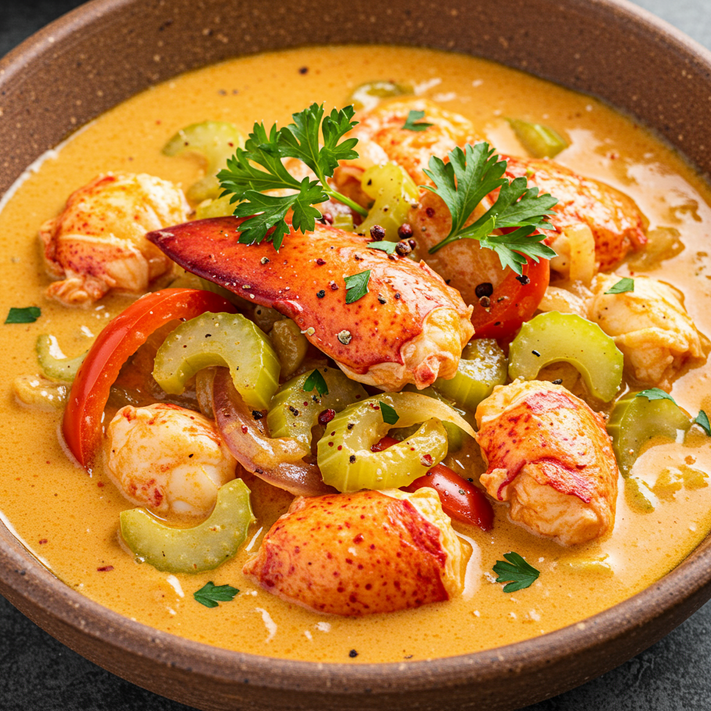 3. Spicy Cajun Lobster Newburg