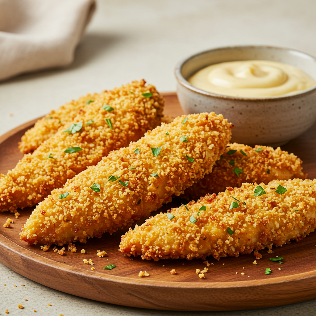 4. Air Fryer Garlic Parmesan Chicken Tenders