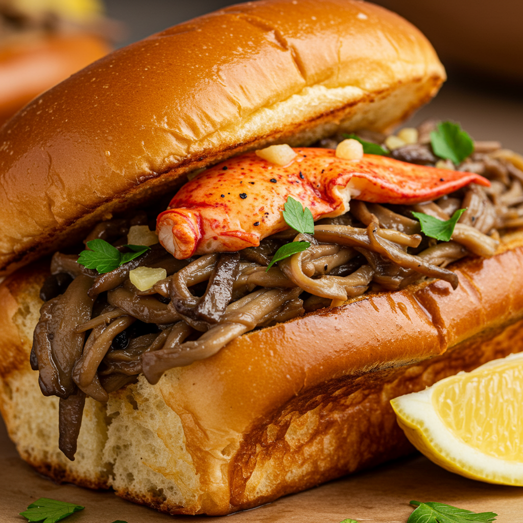 4. Lionâs Mane âLobsterâ Roll