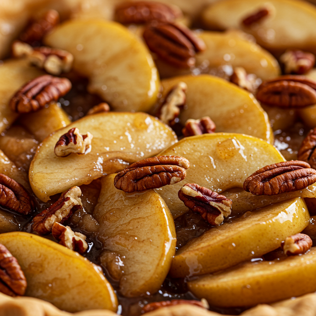 7. Maple-Pecan Apple Pie Filling (Rich & Nutty)