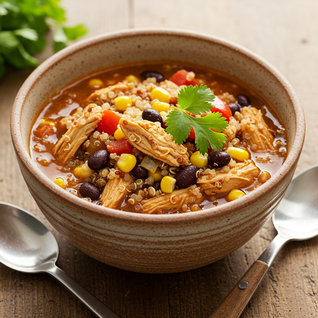 7. Smoky Chicken Quinoa Soup