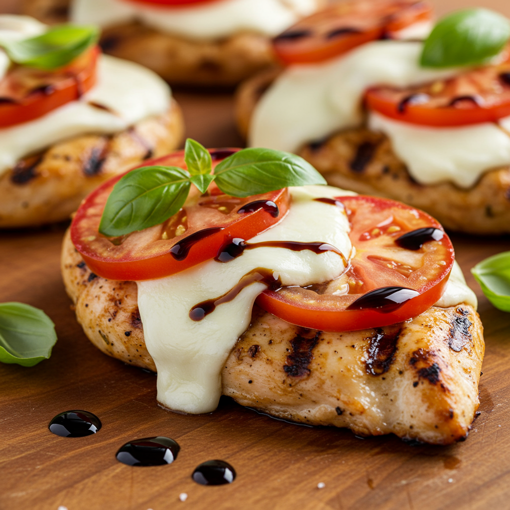 8. Grilled Chicken Caprese