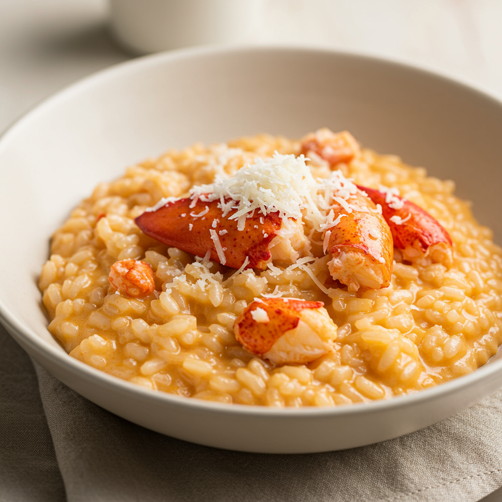 8. Lobster Newburg Risotto
