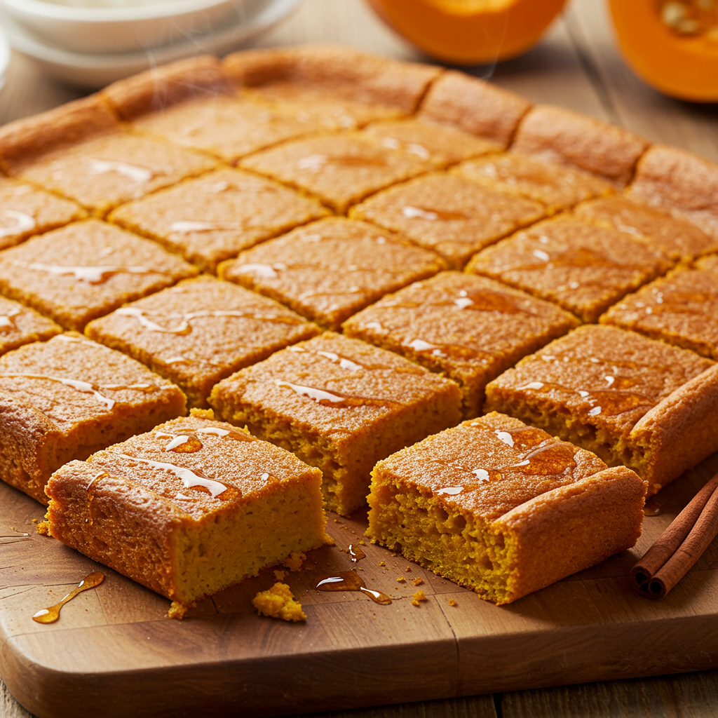 8. Sheet Pan Pumpkin Pancakes