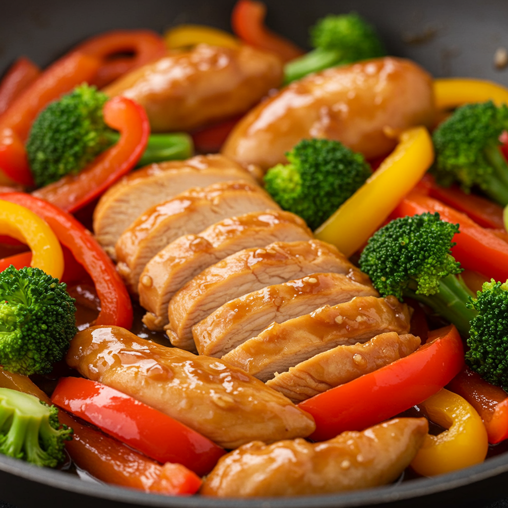 9. Teriyaki Chicken Stir-Fry