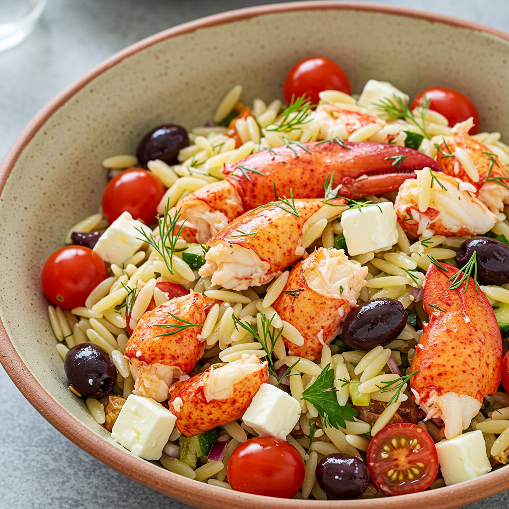 10. Mediterranean Lobster Orzo