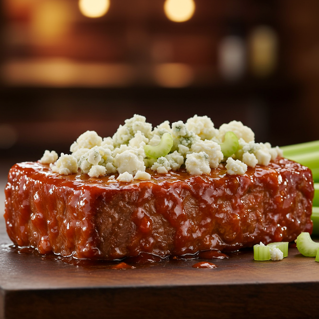 13. Buffalo Cube Steak with Blue Cheese