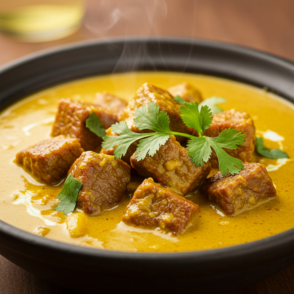 14. Coconut Curry Cube Steak