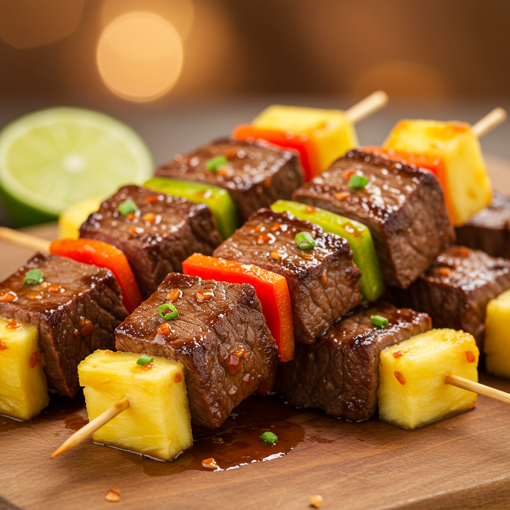 14: Thai-Inspired Steak Kebabs